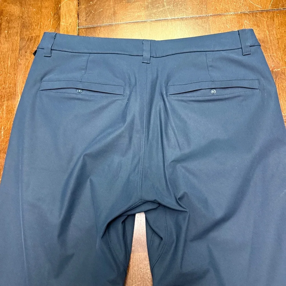 Lululemon Commission ABC Pant‎ Men 33x31 Blue Slim Fit Warpstreme Trousers